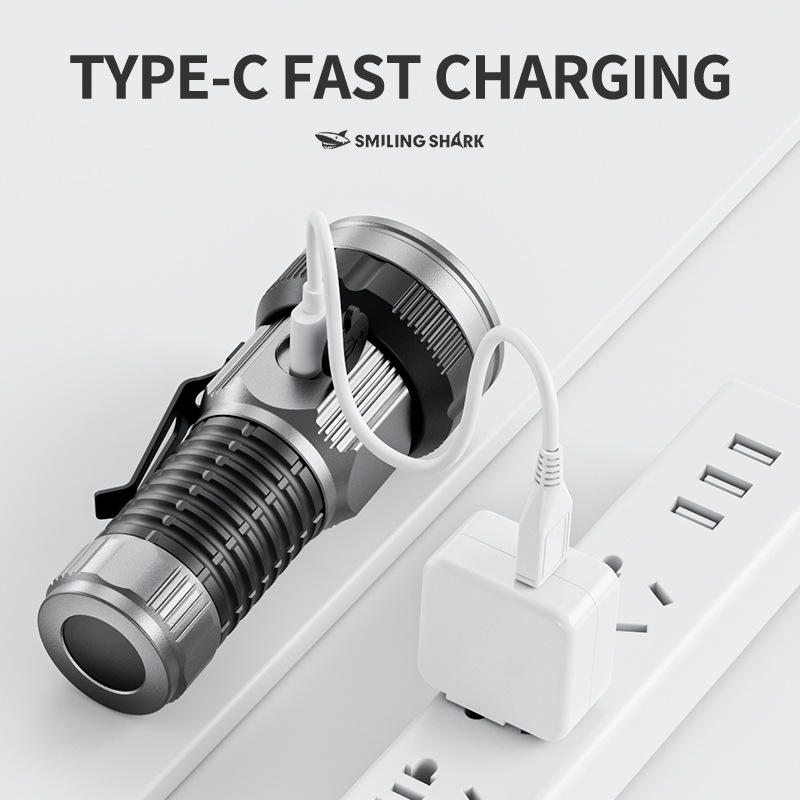 Small LED Flashlight USB C Rec - Edc Day Carry recension och pris