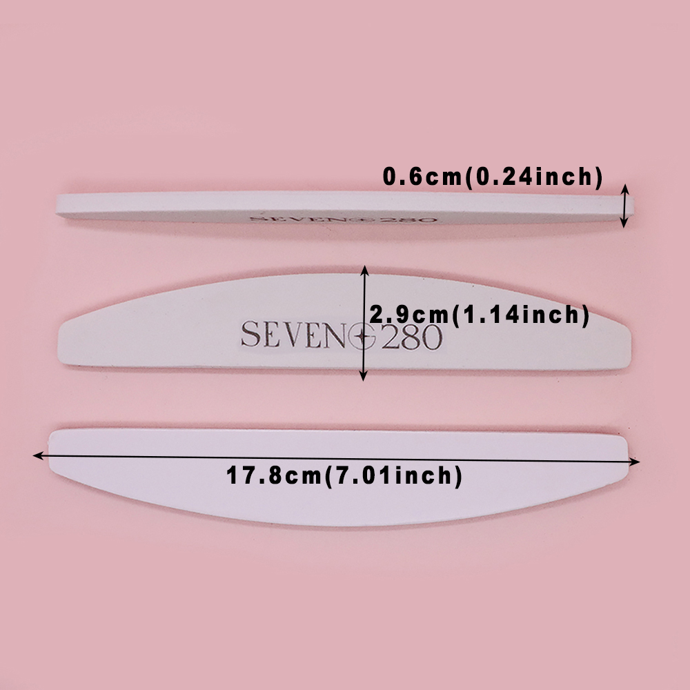 12PCS Curve Replacement Nail F - Nail File Titanium recension och pris