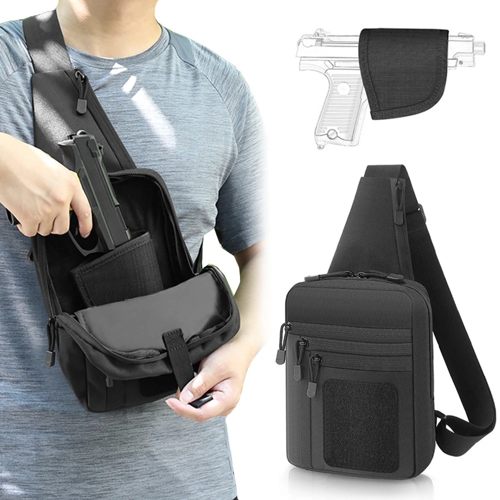 Tactical Pistol Gun Bag Concea - Edc Carry Bag For Pistol recension och pris