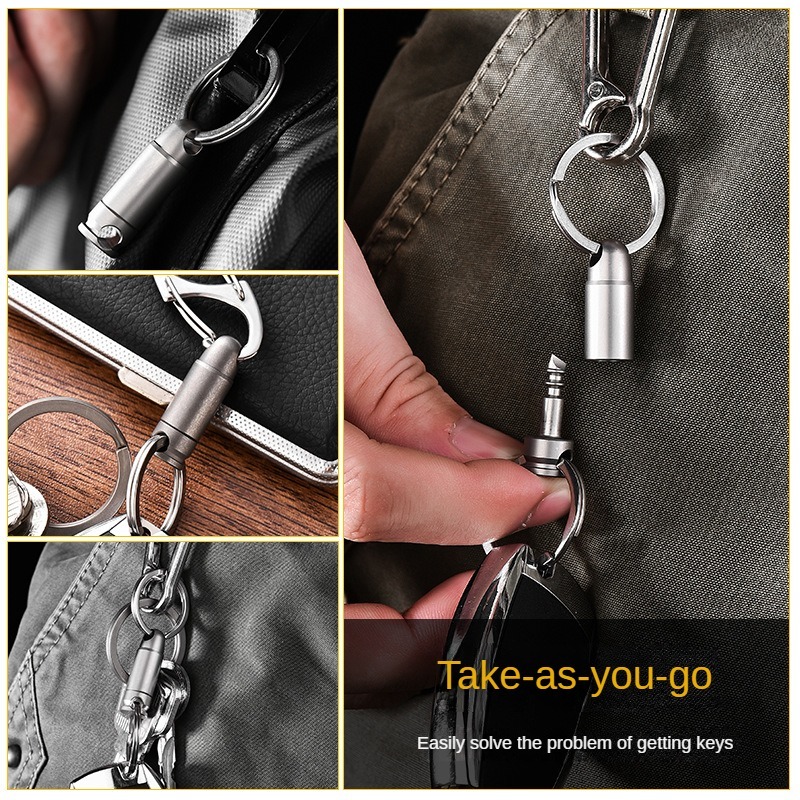 PioneerEDC Titanium Release Ke - Edc Deep Carry recension och pris