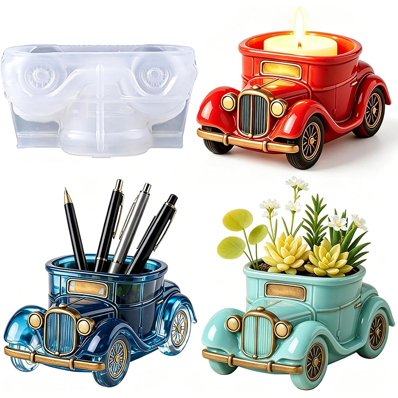 3D Vintage Bus Car Succulent P - Edc Carry Pen recension och pris