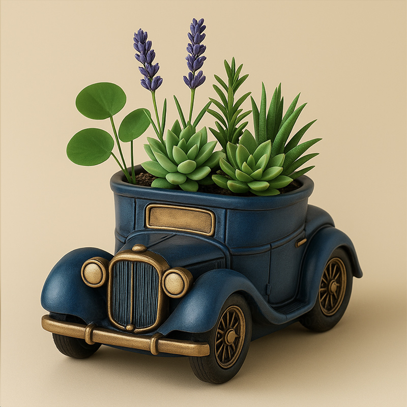 3D Vintage Bus Car Succulent P - Edc Carry Pen recension och pris