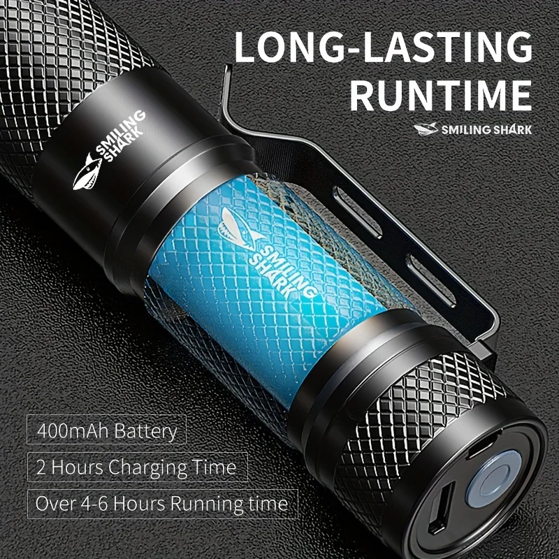 SMILING SHARK Ultra‑Powerful M - Edc Day Carry recension och pris