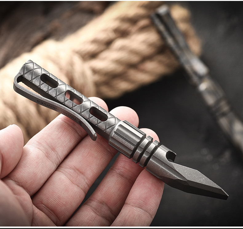 Outdoor Portable Self-defense  - Titanium Pry Bar recension och pris