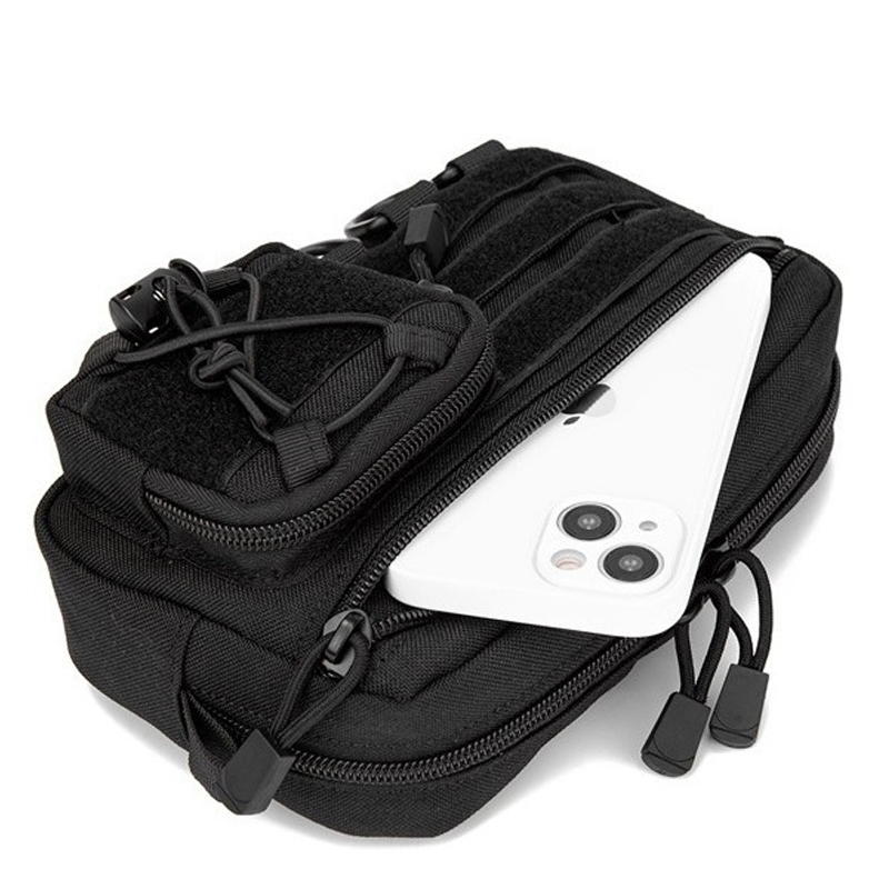 Tactical Molle Horizontal Admi - Edc Carry Belt Pouch recension och pris
