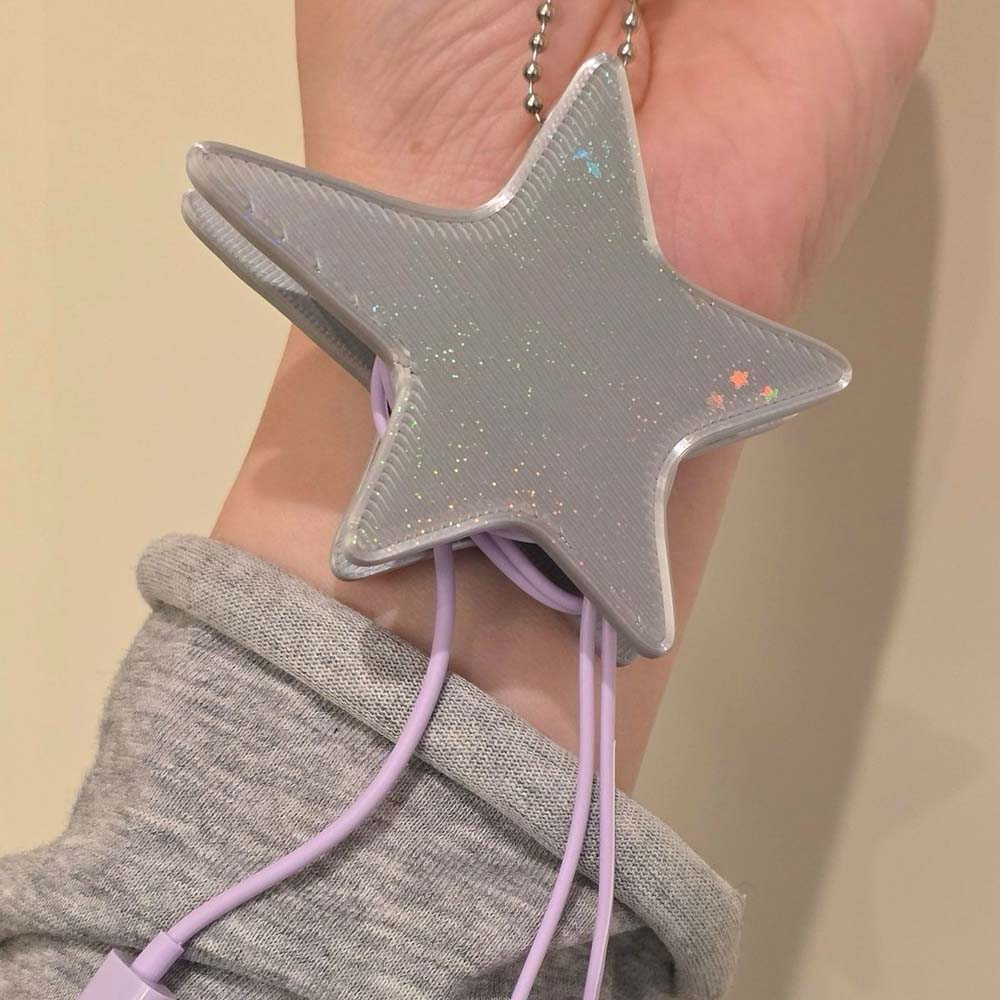 3D Star Cable Winder – Y2K Cut - Cable Winder Keychain recension och pris