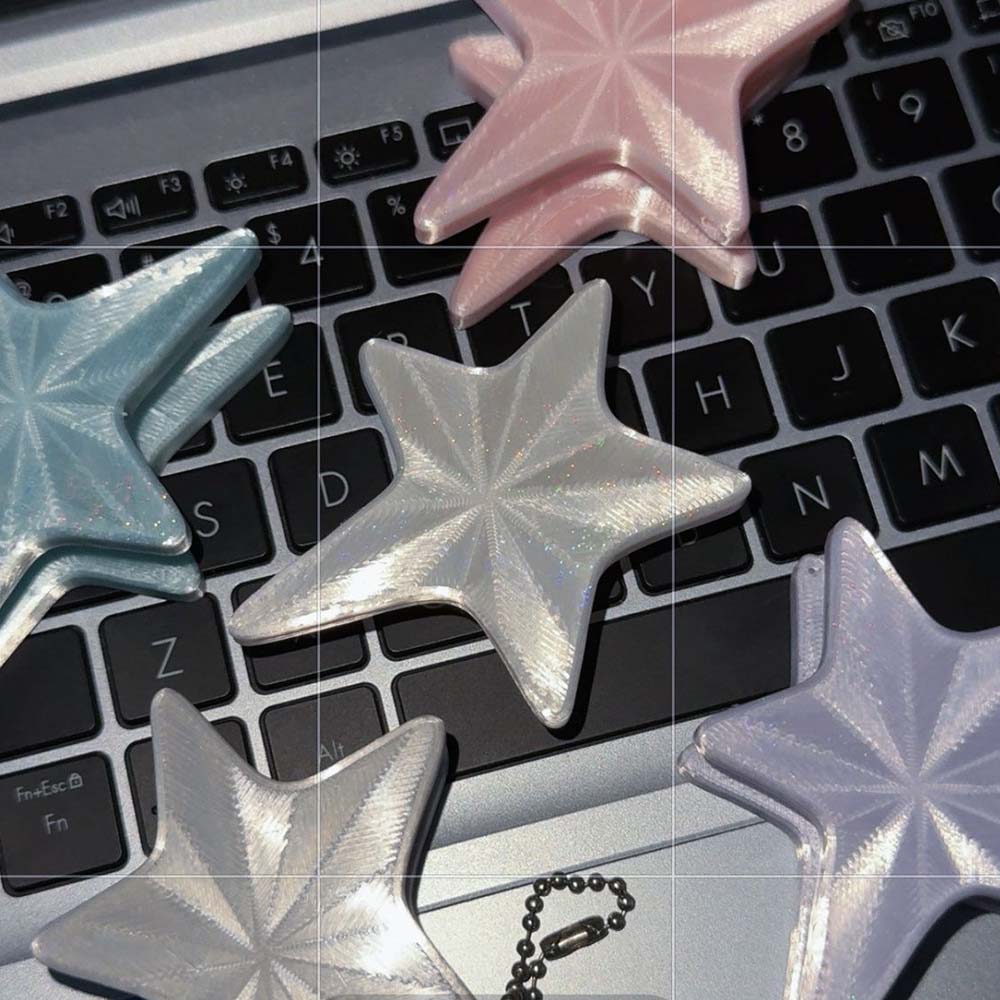 Y2K Style 3D Star Cable Holder - Cable Winder Keychain recension och pris