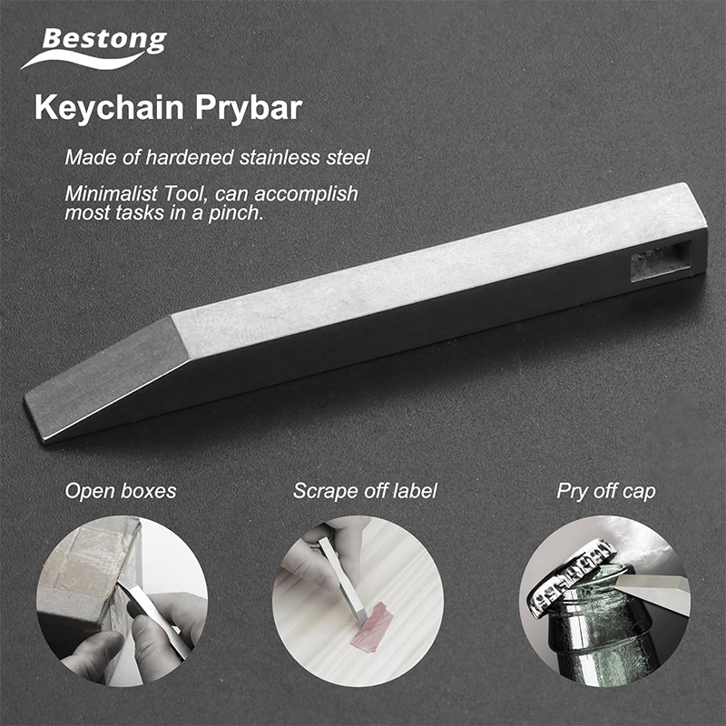 EDC Pry Bar, Heavy Duty Keycha - Edc Day Carry recension och pris
