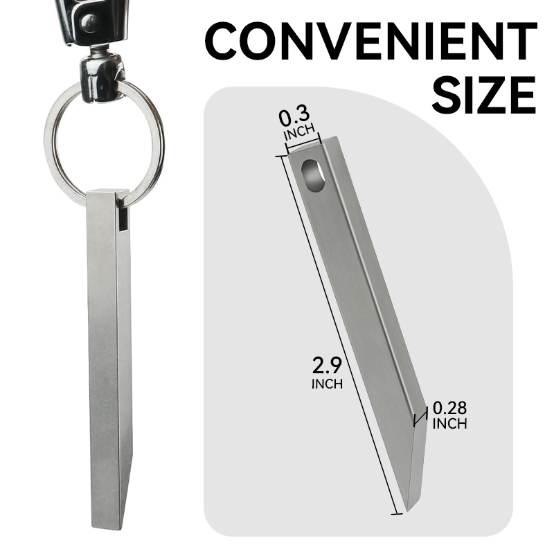 EDC Pry Bar, Heavy Duty Keycha - Edc Day Carry recension och pris