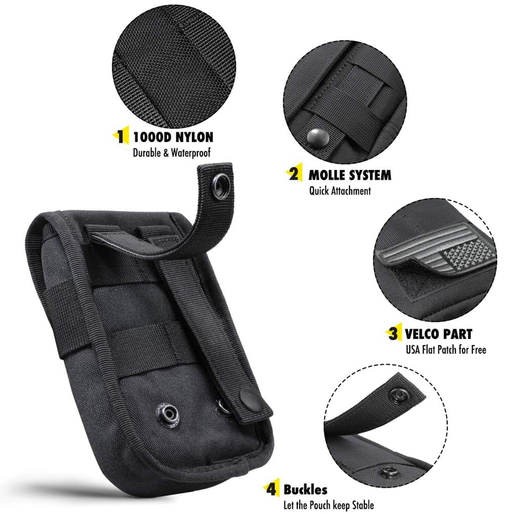 Tactical Phone Pouch Molle,Sma - Edc Carry Belt Pouch recension och pris