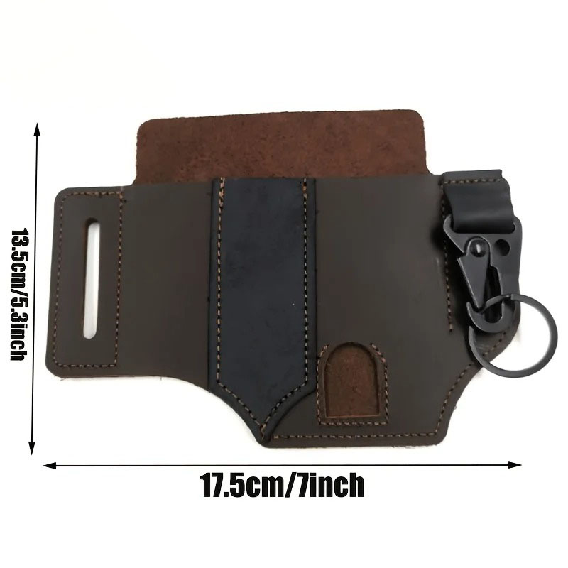 PU Leather EDC Belt Multitool  - Edc Carry Pen recension och pris