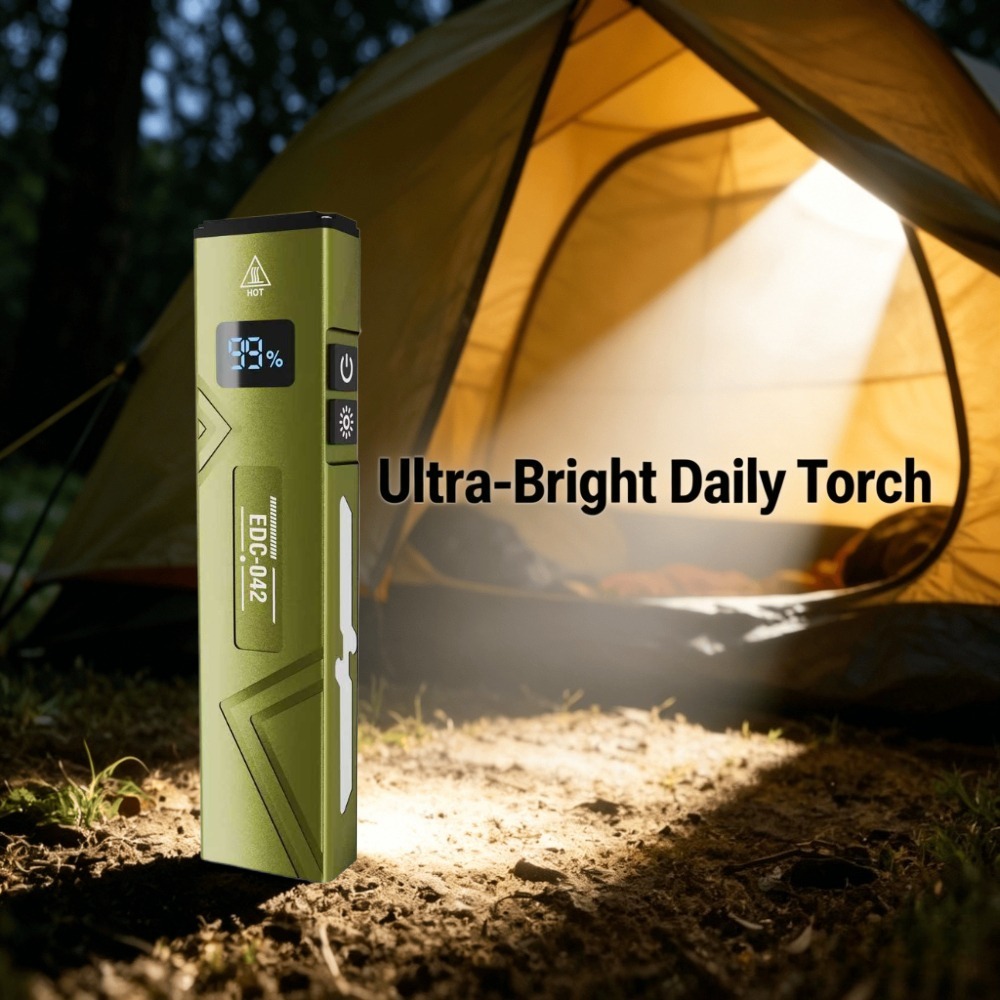 EDC Flashlight Rechargeable UV - Edc Carry Pen recension och pris