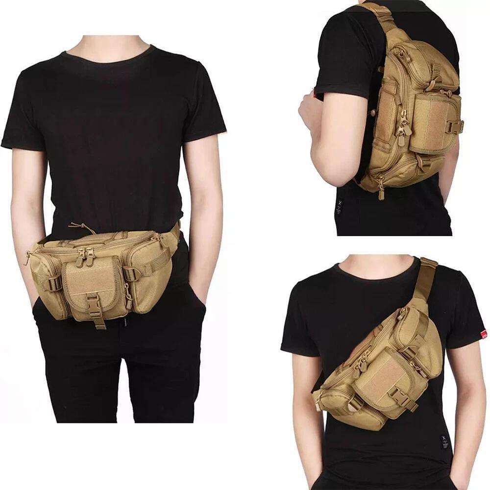 Tactical Fanny Pack for Men Co - Edc Carry Bag For Pistol recension och pris