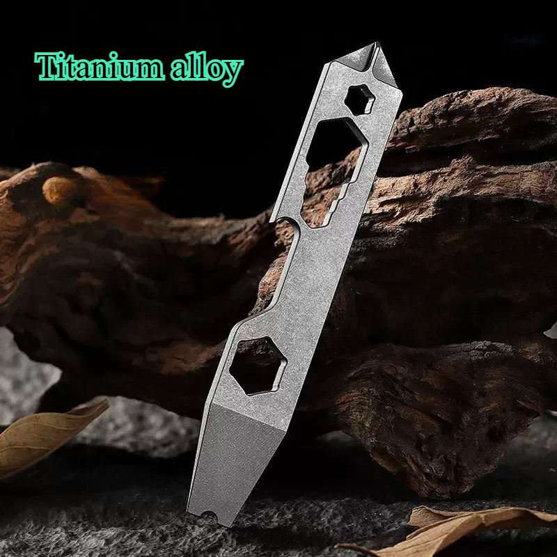 Titanium Alloy Mini Outdoor Mu - Titanium Pry Bar recension och pris