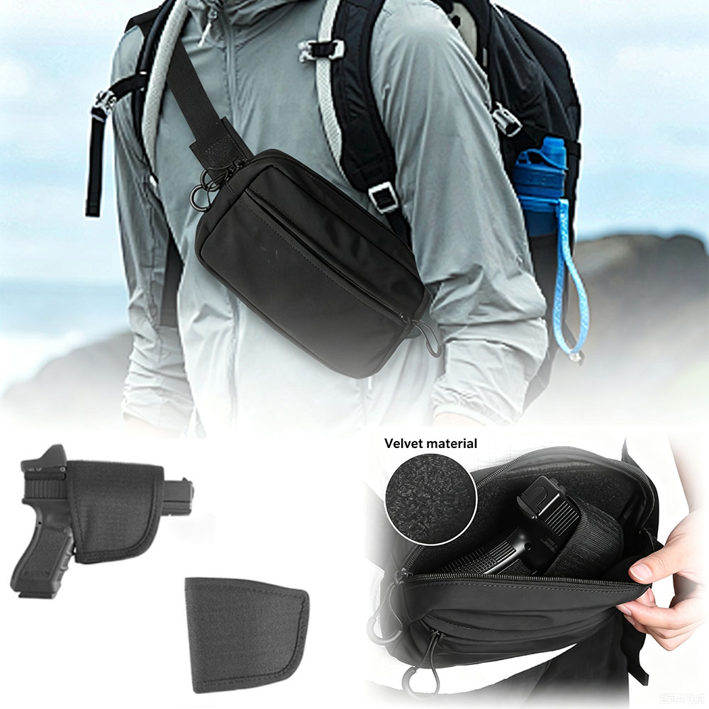 Concealed Carry Waist Bag Tact - Edc Carry Bag For Pistol recension och pris
