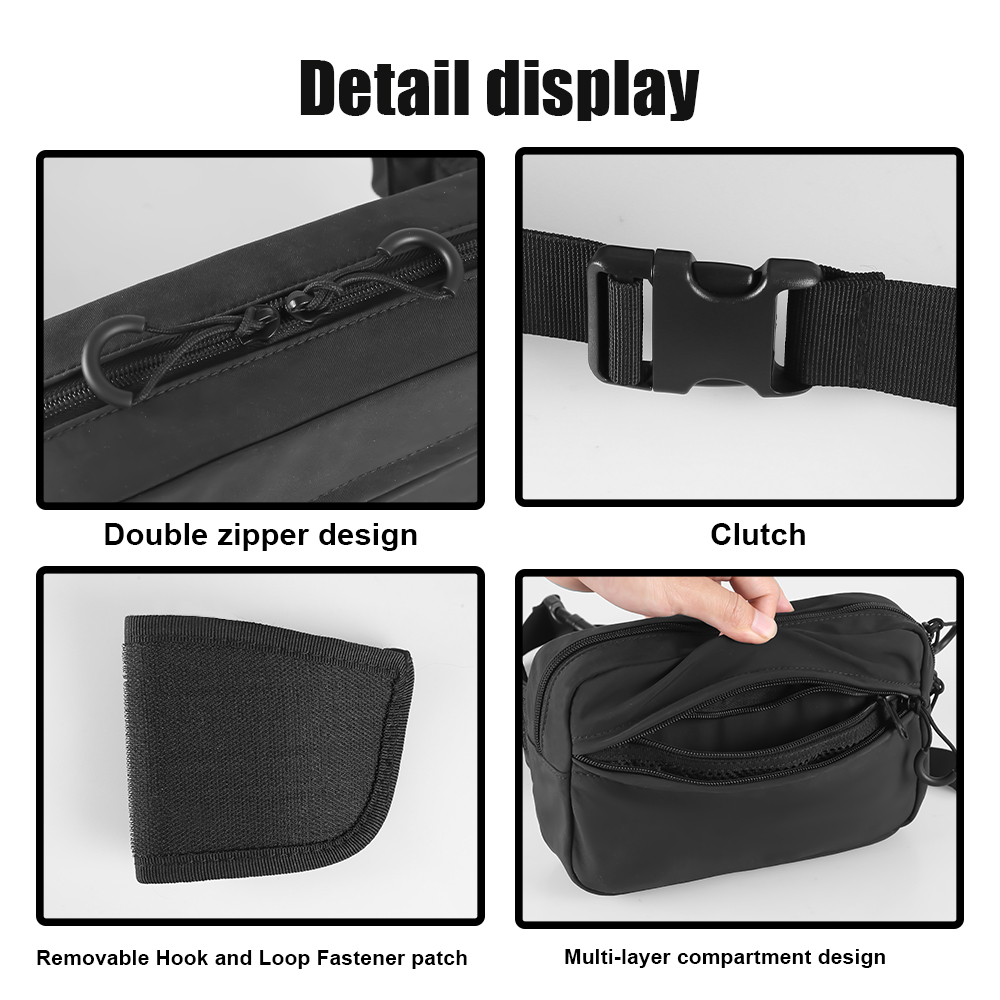 Concealed Carry Waist Bag Tact - Edc Carry Bag For Pistol recension och pris