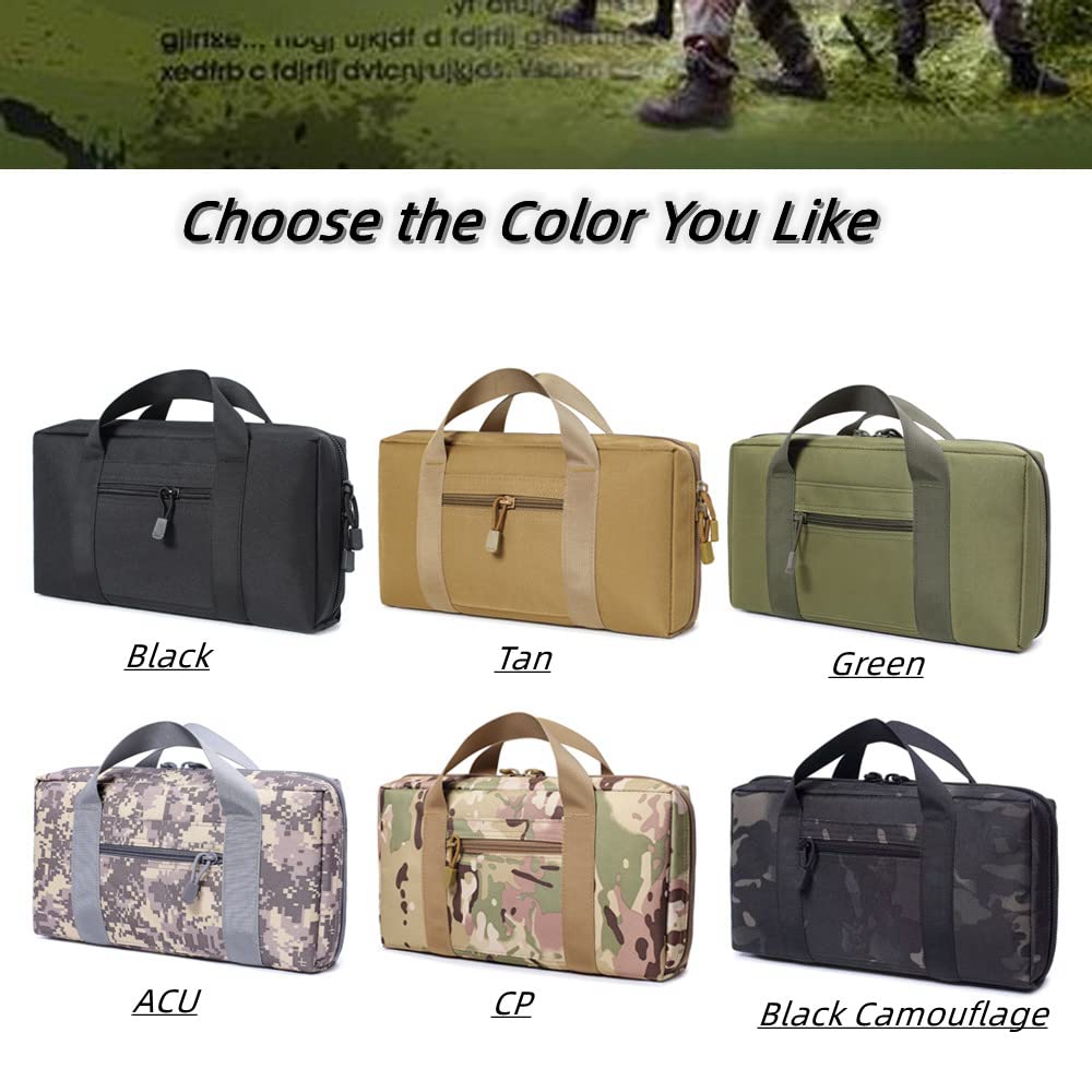 Tactical Pistol Range Bag Gun  - Edc Carry Bag For Pistol recension och pris