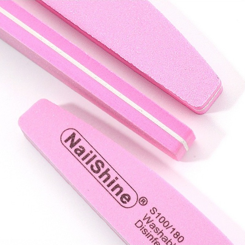 2 5 10PCS Professional Double  - Nail File Titanium recension och pris