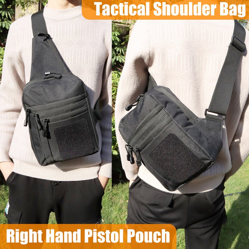 New Tactical Chest Bag Pistol  - Edc Carry Bag For Pistol recension och pris