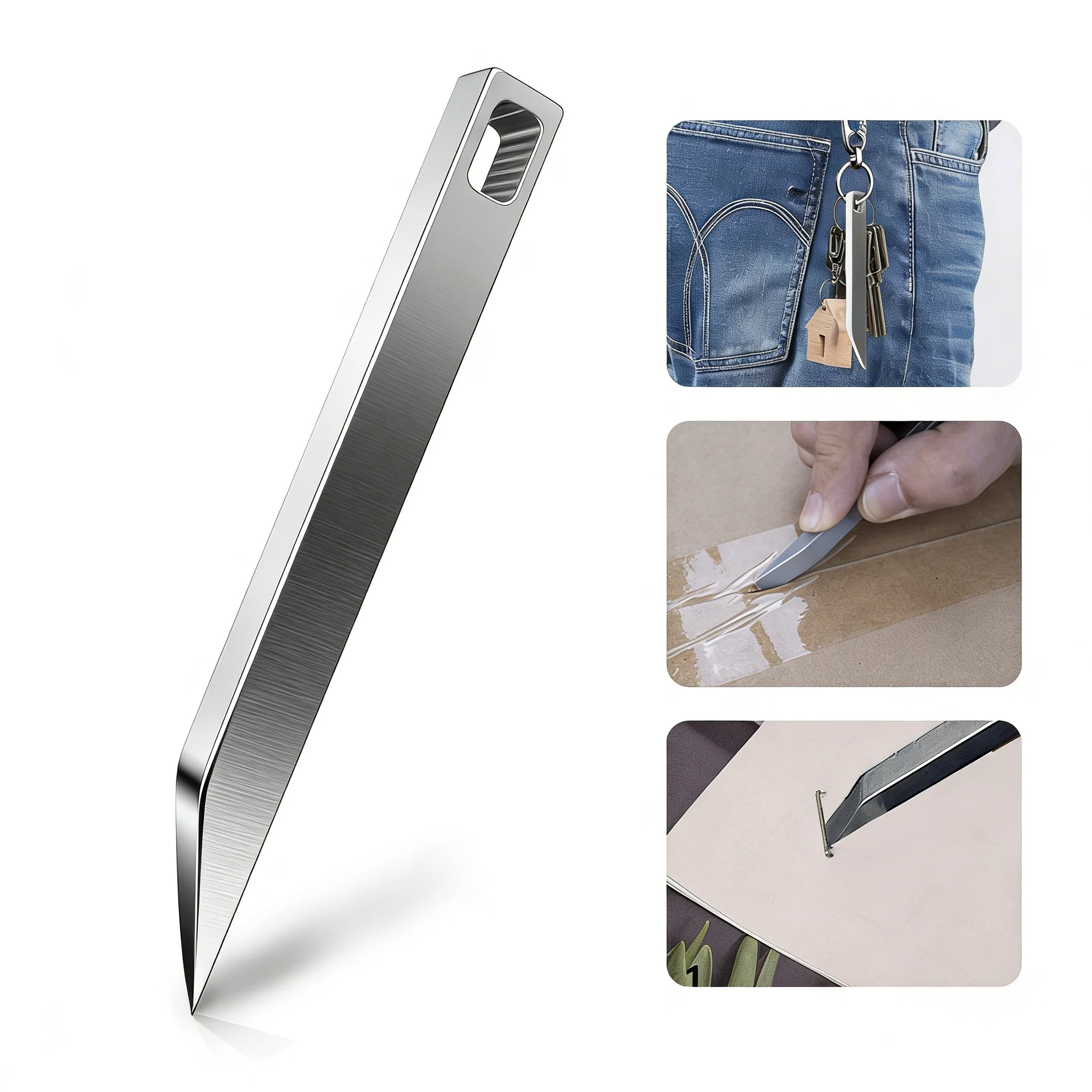 Heavy Duty Keychain Prybar EDC - Edc Day Carry recension och pris