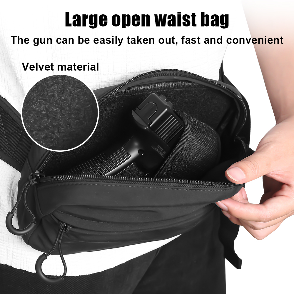 Tactical Crossbody Bag Pistol  - Edc Carry Bag For Pistol recension och pris