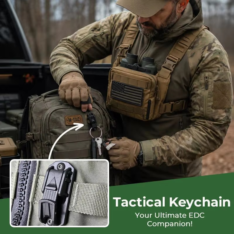 Plastic Tactical Key Ring Clip - Edc Deep Carry recension och pris