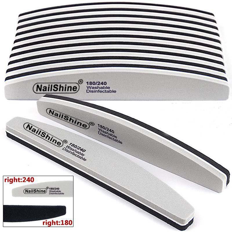 5pcs Sponge Block Nail File 18 - Nail File Titanium recension och pris