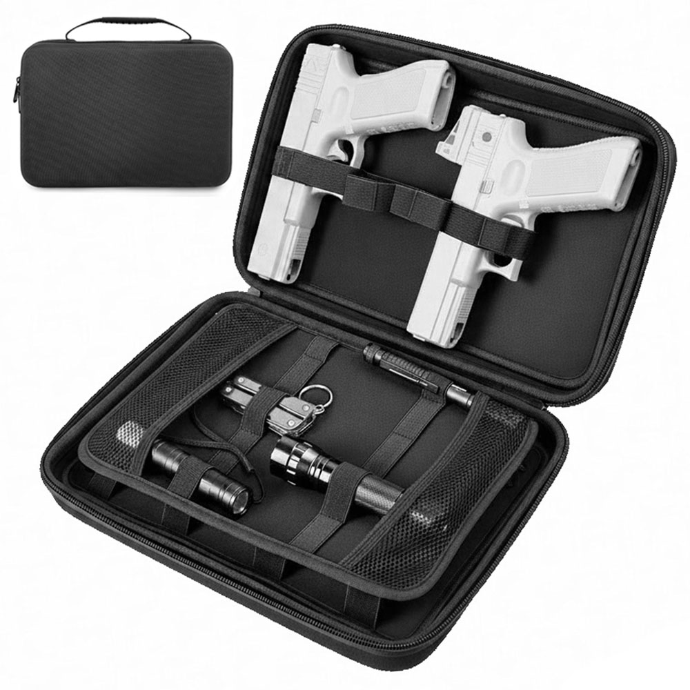 Tactical Pistol Gun Case Dual  - Appendix Carry Edc recension och pris