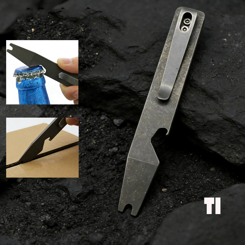 10.5CM TC4 Titanium Alloy Pry  - Titanium Pry Bar recension och pris
