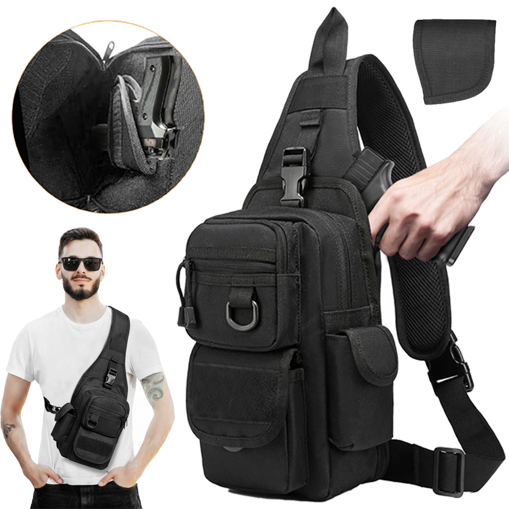Tactical Pistol Bag Concealed  - Edc Carry Bag For Pistol recension och pris