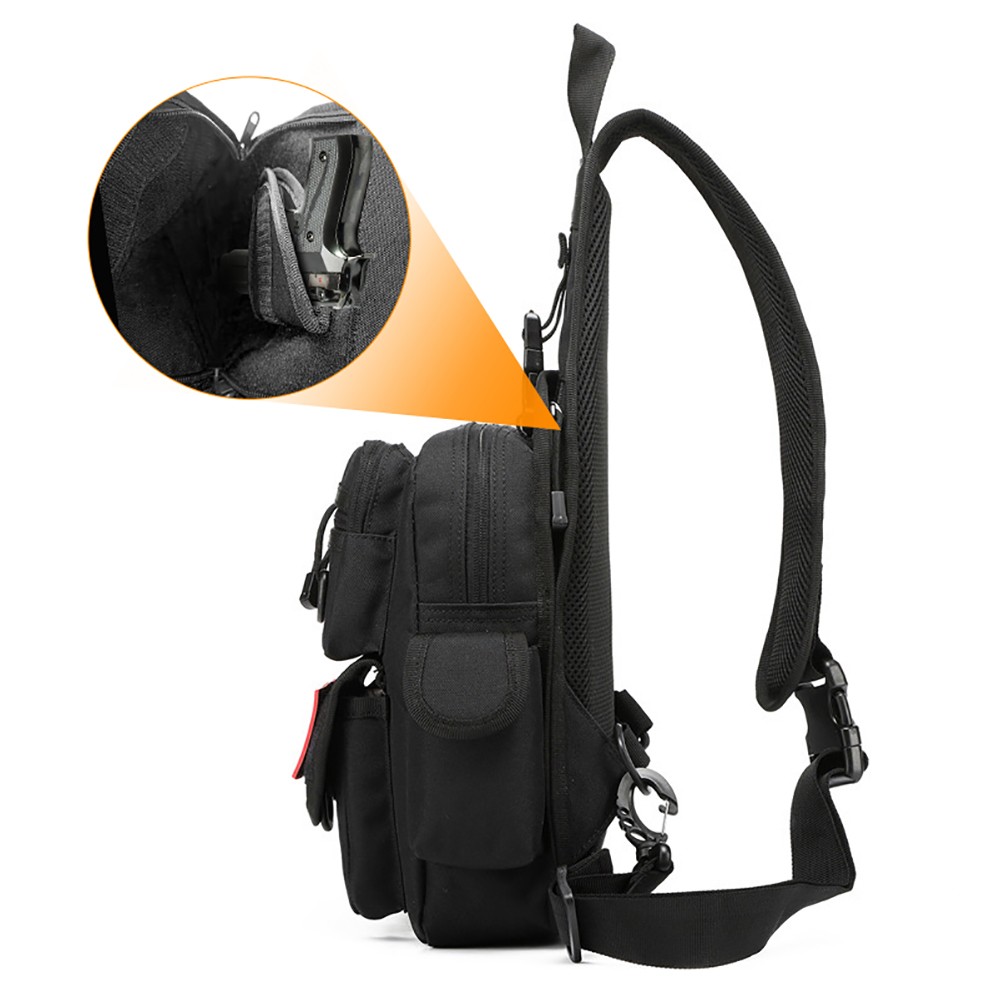 Tactical Pistol Bag Concealed  - Edc Carry Bag For Pistol recension och pris