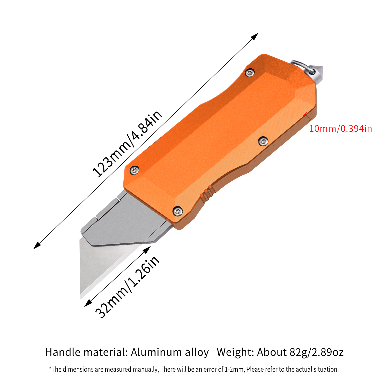 Two-piece aluminum alloy combi - Edc Day Carry recension och pris