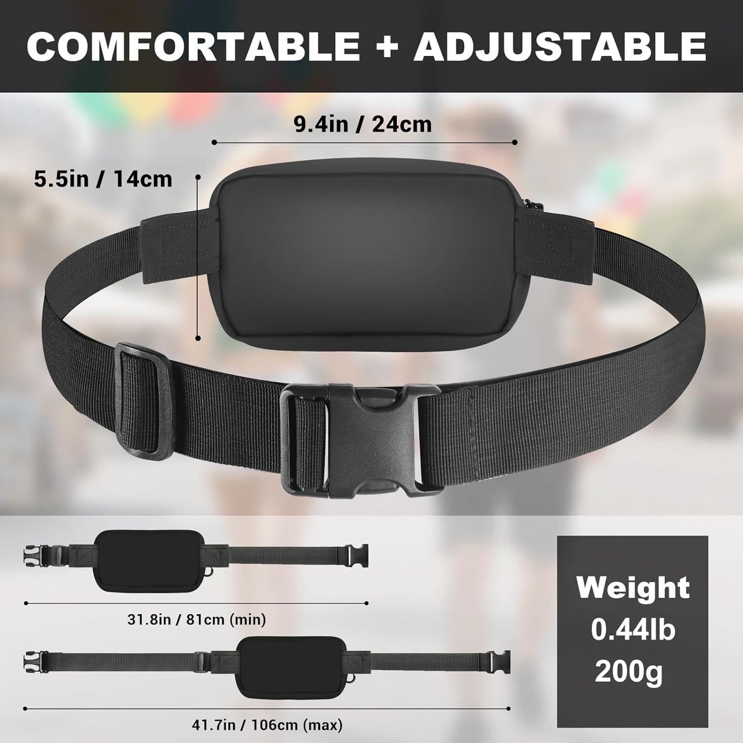 Tactical Fanny Pack with Holst - Edc Carry Bag For Pistol recension och pris