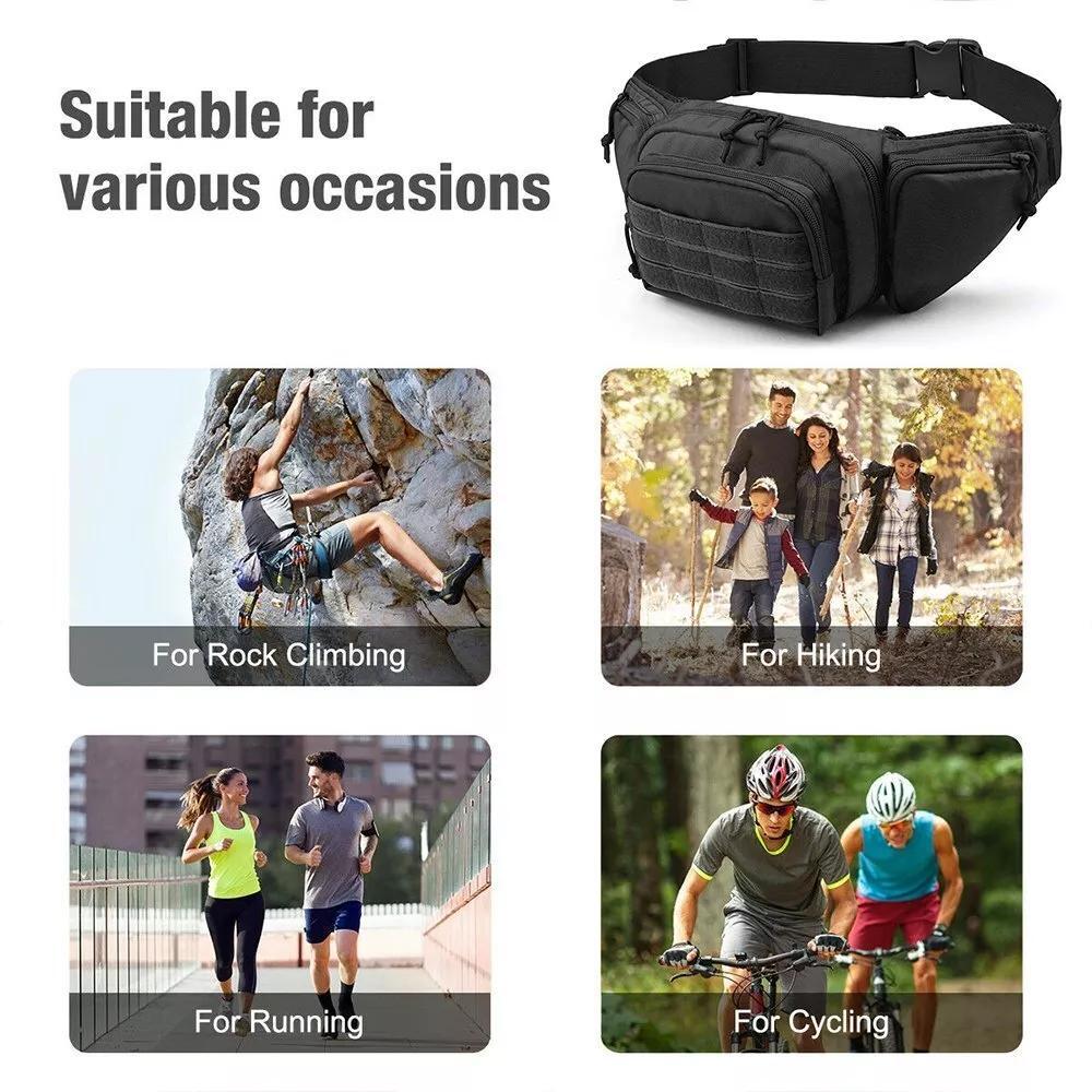 Tactical Fanny Pack for Men Co - Edc Carry Bag For Pistol recension och pris