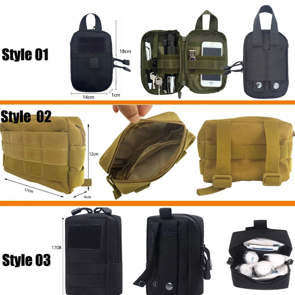 IFAK EDC Bag Waist Bag Hunting - Edc Carry Belt Pouch recension och pris